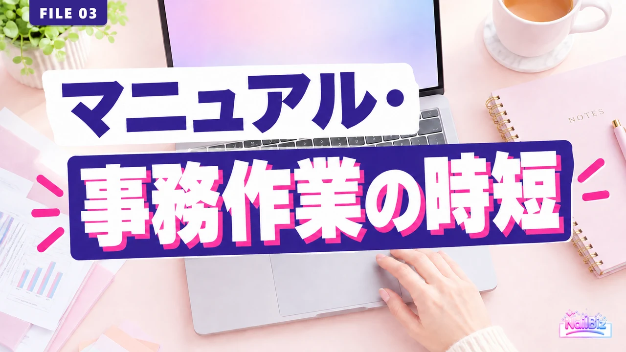 マニュアル・事務作業の時短