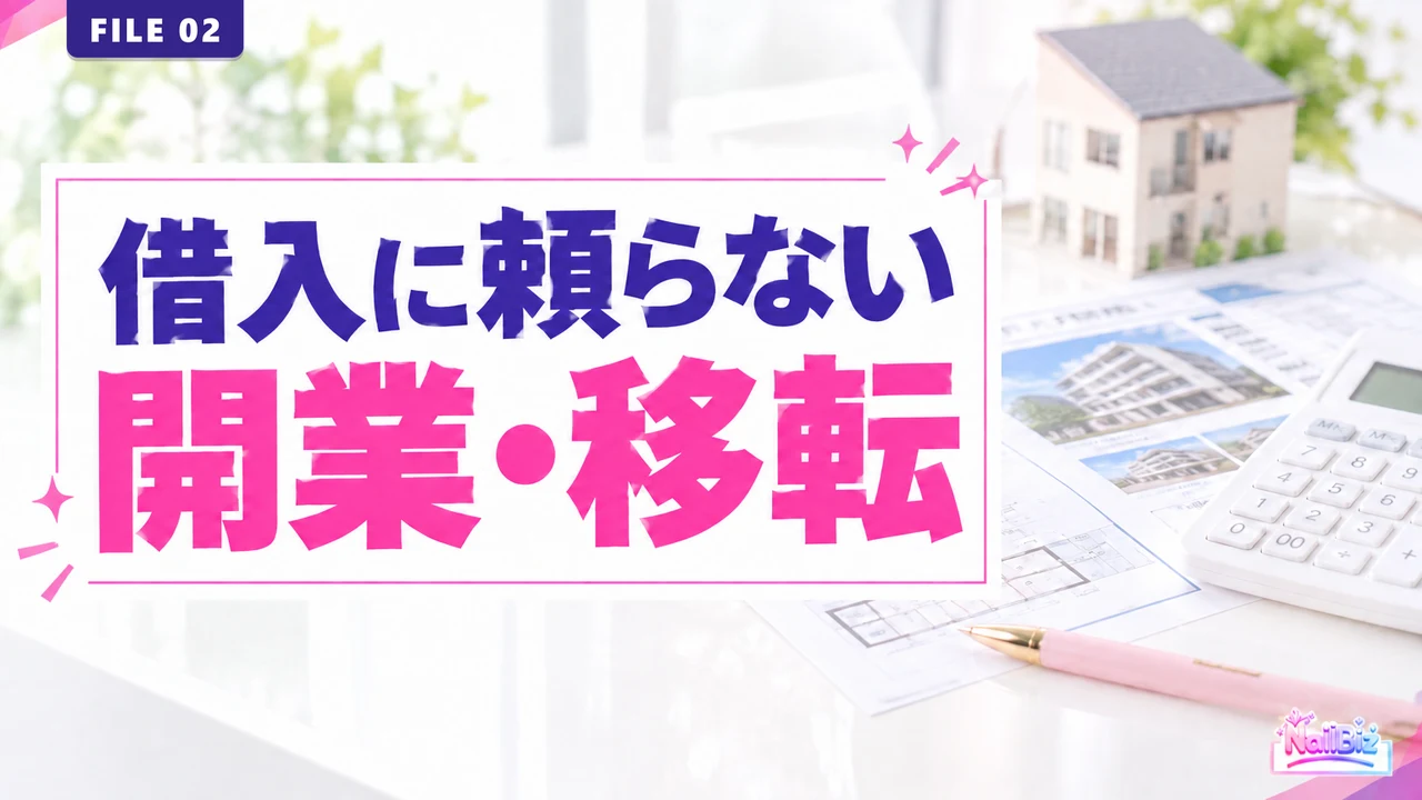 借入に頼らない開業・移転の進め方