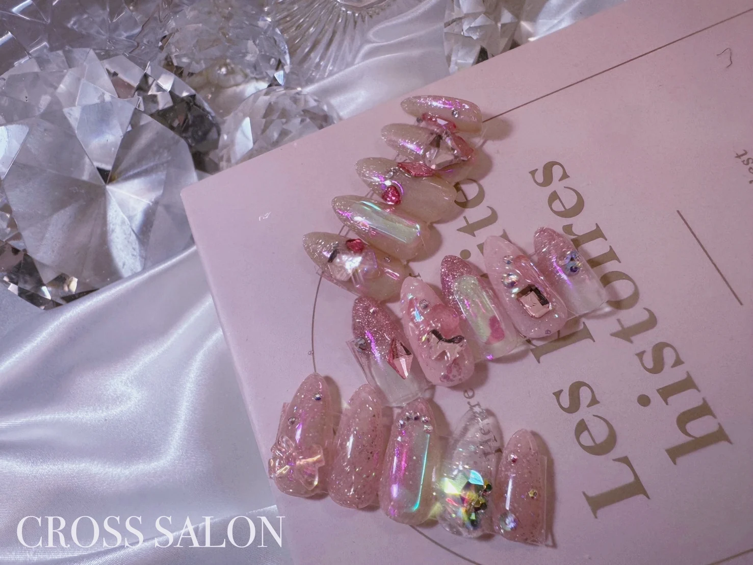 CROSS SALONで仕上げたネイルチップ
